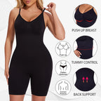 New Bodysuit Shapewear Women Tank Top Tummy Control Full Body Shaper Anti Chafing Shorts Slimming Waist Trainer Butt Lifter - Matrix-studios.com