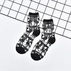 Summer Lace Mesh Transparent Women Socks Ultra-thin Breathable Women Girls Short Socks Harajuku Vintage Streetwear Crew Socks - Matrix Studios