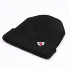 Autumn and Winter Versatile Solid Color  Hat For  Outdoor Warmth and Cold Hat Hip-Hop Fashion Embroidered Knitted Hat