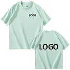 Customized 100% Cotton Printed T-shirts Men Fashion Short Sleeve O-neck Tshirt Women Personality Streetwear Tee Tops Camiseta