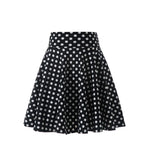 2025 Flared Skirts Women's Basic Shorts Skirt Fashion Versatile Black Casual Mini Skater Medium Pleated Fluffy Skirt Plus Size - Matrix-studios.com