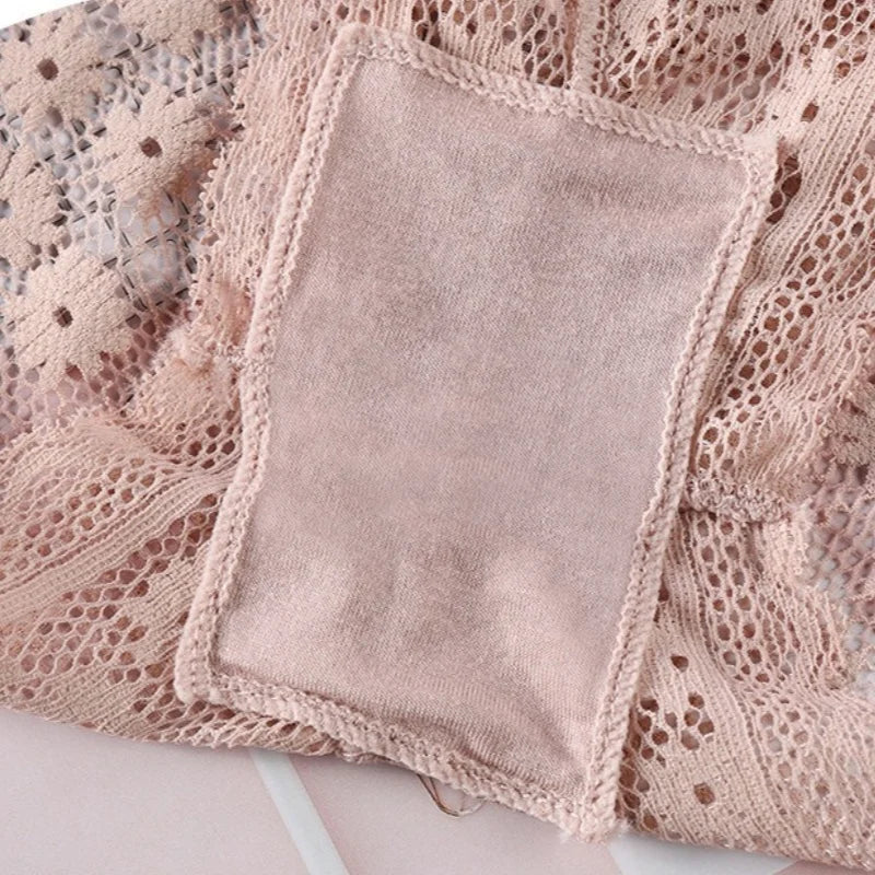 Women Lace Bra And Briefs Set Backless Bralette Solid Color Underwear Wireless Lace Bra Top Sexy Lingerie Set Female Intimates - Matrix-studios.com