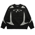 Autumn Winter Women Retro Pullover Sweater Fashion Long Sleeve Star Pattern Y2K Sweater Lady Casual Harajuku Knit Sweater Unisex - Matrix Studios