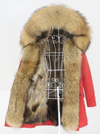 OFTBUY Winter Jacket Women Long Parka Real Fox Fur Coat Natural Raccoon Fur Collar Hood Thick Warm Streetwear Parkas New - Matrix Studios