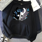 Hollow Knight Hoodies Men Korea Ulzzang Grunge Y2k Aesthetic Fmale Autumn and Winter Pullover Hoddies Graphic Streetwear - Matrix Studios