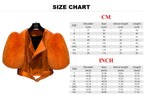 Leather Fur Jacket Natural Fur Sleeve Ladies Short Leather Jacket Real Fox Fur Sleeve Coat Women Autumn 21001-1 - Matrix Studios