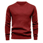 New Men's Crew Neck Sweatshirts Solid Color Large Sweatwear Spring Outdoor Jogging Tops - Matrix Studios