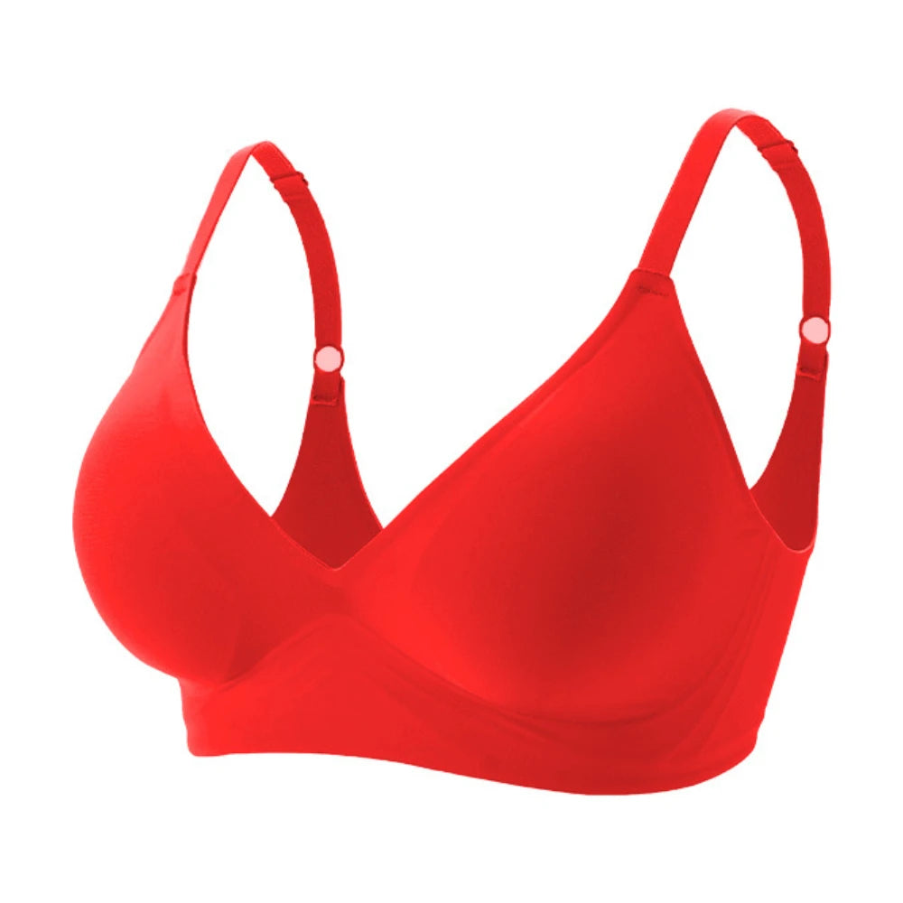 Latex Jelly Underwear Seamless Bras for Woman Wireless Sleep Removable Padded Bralette One Piece Brassiere No Wire Comfortable - Matrix Studios