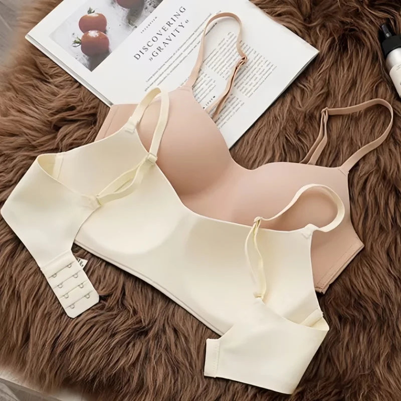 Seamless Bras For Women Small Chest Bralette 1/2 Cup Non-Wire Push-Up Bra Fixed Pad Soft Underwear Sexy Lingerie Intimates S-XL - Matrix Studios
