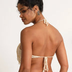 Handmade Crochet Lace Knit Boho Beach Bikini Cami Tank Crop Top Halter - Matrix Studios
