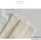 5/10 Pairs Socks Women Luxury Designer Cashmere Wool Sock Solid Warm Thick Pile Embroidered Logo Mid-Calf female Snow Boot Socks - Matrix Studios