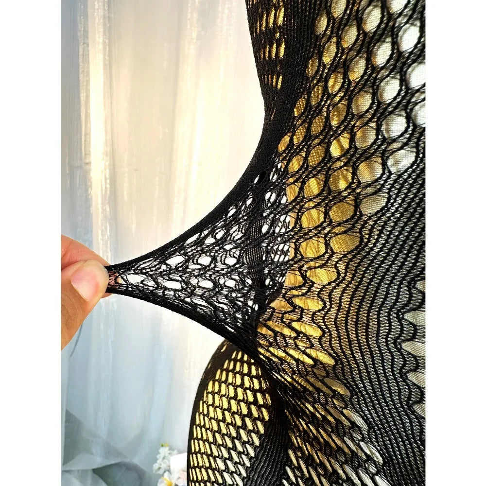 1pc  Sexy Cover Up Hollow Out Fishnet Dress without Bikini Summer Holiday DSH698 - Matrix Studios