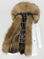 OFTBUY Winter Jacket Women Long Parka Real Fox Fur Coat Natural Raccoon Fur Collar Hood Thick Warm Streetwear Parkas New - Matrix Studios
