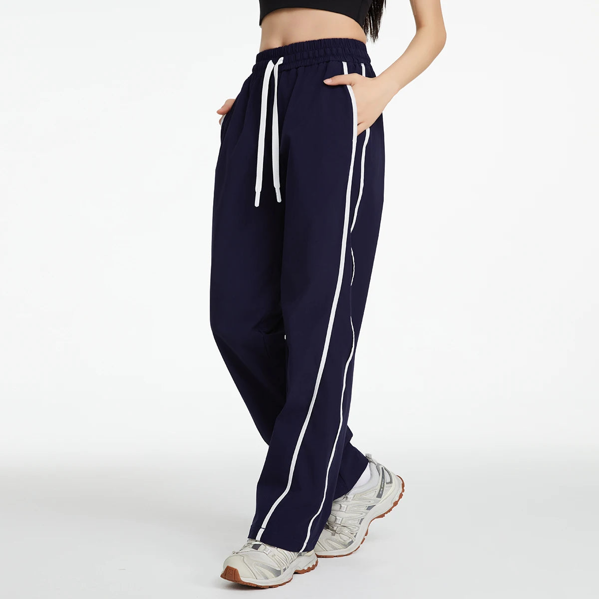 Sports Trousers Women Summer Cool Windproof Outdoor Mountaineering Loose Casual Wide-leg Pants Quick-drying Sun Protection Pants - Matrix-studios.com