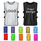 Customized Advertising Printed Logo On Activity Vest Pattern Vest Men And Women Children Basketball Football Training Clothing - Matrix Studios