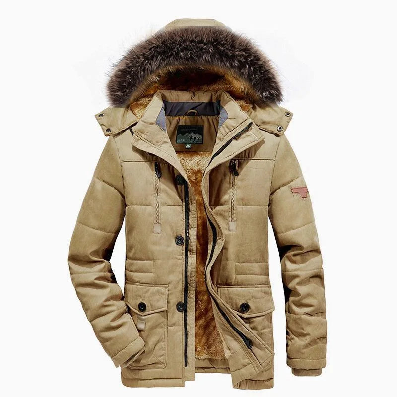 Good Quality Male Fit Winter Coats Multi-pocket Cargo JacketsMen Winter Down Jackets Hooded Casual Long Warm Parkas Size 7XL - Matrix Studios