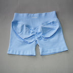 DFDK Women High Waist Yoga Shorts Scrunch Butt Lift Workout Shorts Squat Proof Fitness Gym Running Sports Push Up Athletic Leggi - Matrix-studios.com