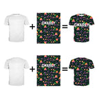 New DIY Pattern T-Shirt For Men Women Personalized Custom 3D Print T Shirts Summer Casual Short Sleeve O-Neck Tops Street Tees - Matrix Studios