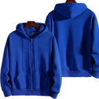 2025 New Fashion Zipper Hoodies Women/Men Fashion Long Sleeve Hooded Sweatshirt Casual Autumn Winter Sportwear Solid Clothes - Matrix Studios