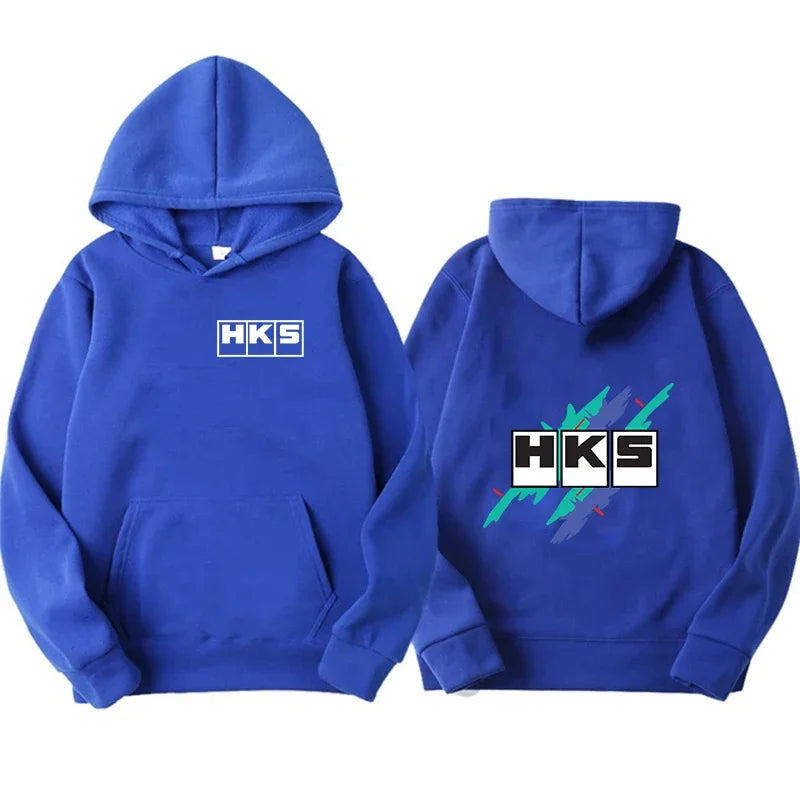 Japan JDM Modified Car HKS ENDLESS Hoodie Women Men Printed Hoodie Loose Casual Hoody Sweatshirt Unisex Long Sleeve Pullover - Matrix Studios