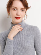 Heliar Women Fall Turtleneck Sweater Knitted Soft Pullovers Cashmere Jumpers Basic Soft Sweaters For Women 2026 Autumn Winter - Matrix-studios.com
