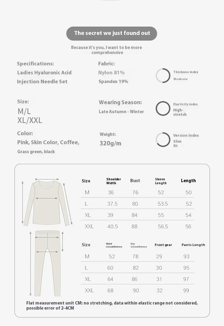 Winter Seamless Fleece Warm Leggings Female casual warm top Ladies Thermal Underwear 2pcs Set Slim Thin  Sports Fitness Leggings - Matrix-studios.com