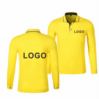 Long Sleeve Polo Shirt 2023 New Casual Long Sleeve Top Personal Company Custom Embroidery Men and Women Polo Shirt Long  Sleeve - Matrix-studios.com
