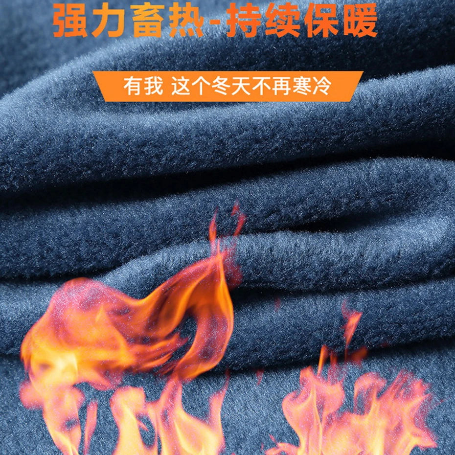 Plus Size 10XL 12XL Hoodie Men Autumn Winter Fleece Hoodies Solid Color Jacket Hoodies Big Size 12XL Blue Black Red Grey - Matrix Studios