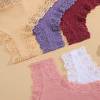 3PCS/Set Women Sexy Lace Panties Cotton Seamless Brazilian Panties Female Sexy Low Rise Soft Underwear G-String Lingerie S-XL - Matrix Studios