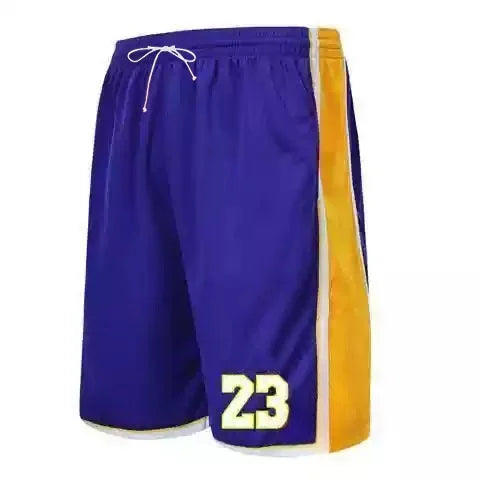Men Fashionable Sports Basketball Shorts Training Multicolor Shorts Summer Boys Girls Sports Breathable Adult Shorts Streetwear