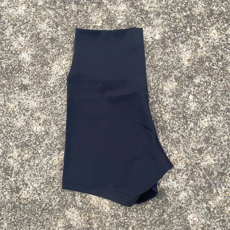 Sexy Solid Color Women Fitness Sport Short High Waist Athletic Yoga Short Leg Cycling Comprehensive Training Jogging Squat Proof - Matrix Studios