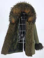 OFTBUY Winter Jacket Women Long Parka Real Fox Fur Coat Natural Raccoon Fur Collar Hood Thick Warm Streetwear Parkas New - Matrix Studios