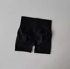 Peach Hip Lifting Sports Shorts Women High Waist and Waist Tightening Slimming Running Hip Speed Drying Three Point Tight Pants - Matrix Studios