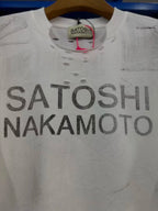 Satoshi Nakamoto 26SS Destroyed Luke Oversized T Shirt Men Women High Quality Tee Tops T-Shirt - Matrix-studios.com
