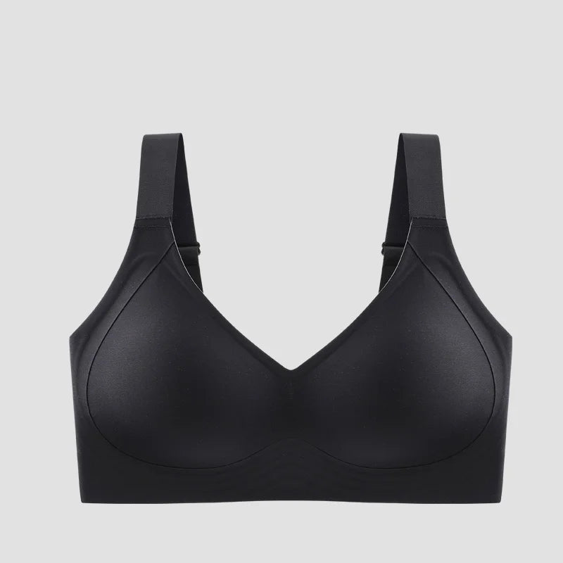Big breasted sleeping bra for women 6XL without steel rims gathered without scars plus size vest yoga exercise anti sagging bra - Matrix Studios