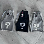 Y2K casual shorts trend symbol patchwork drawstring shorts solid color retro Harajuku hip hop men women fine fabric street wear