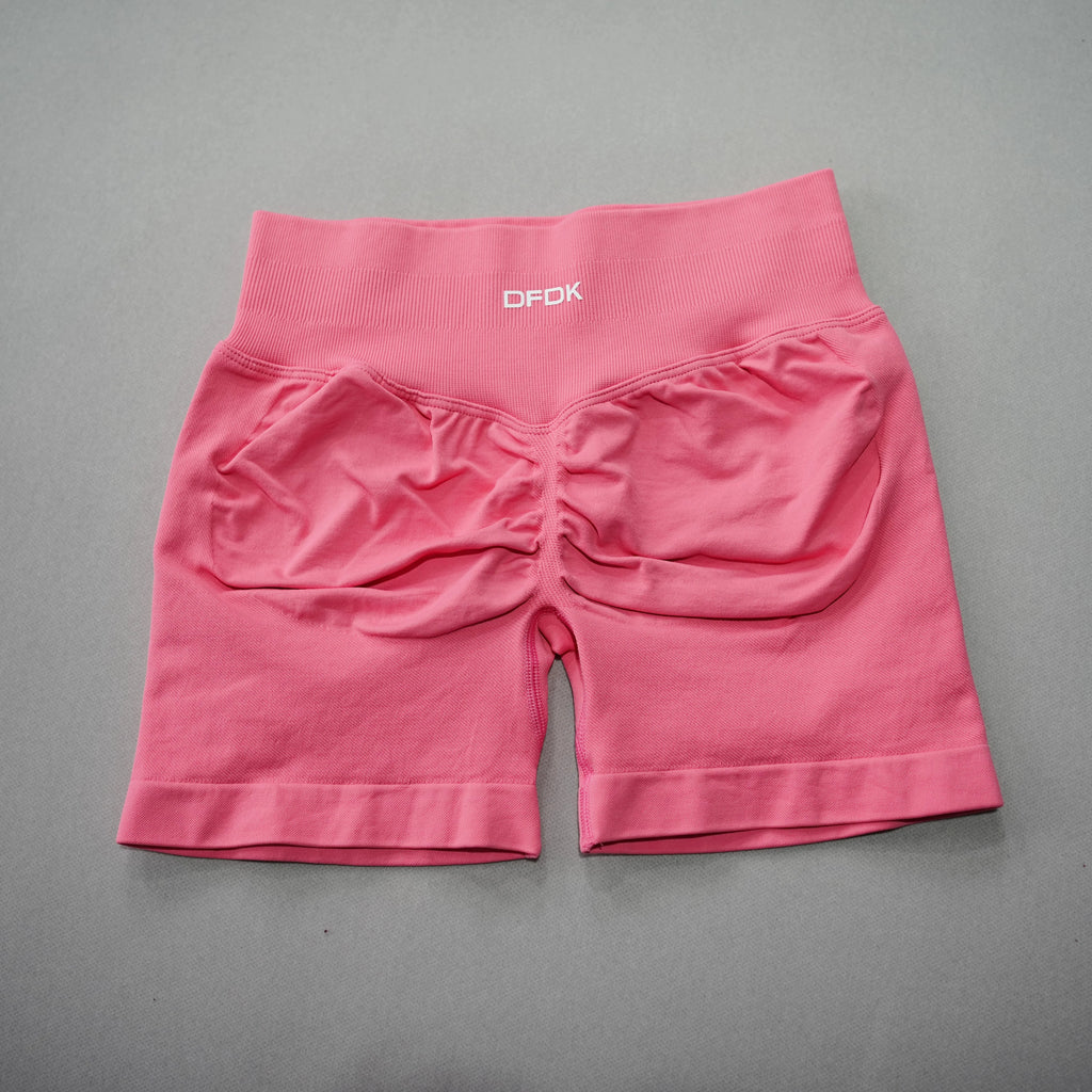 DFDK Women High Waist Yoga Shorts Scrunch Butt Lift Workout Shorts Squat Proof Fitness Gym Running Sports Push Up Athletic Leggi - Matrix Studios