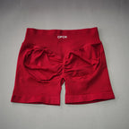 DFDK Women High Waist Yoga Shorts Scrunch Butt Lift Workout Shorts Squat Proof Fitness Gym Running Sports Push Up Athletic Leggi - Matrix-studios.com