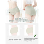 5 Pack Women's Cotton High Waisted Underwear - Tummy Control & Butt Lift, Graphene Antibacterial, Breathable Comfort, No Ride Up - Matrix Studios