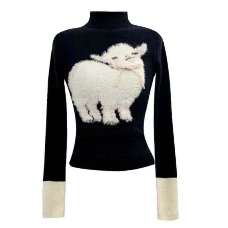 Winter Vingate New 2 Piece Set Women Patchwork Elegant Y2k Knitted Skirt Suit Female Korean Fashion Design Casual Belt Set 2025 - Matrix-studios.com