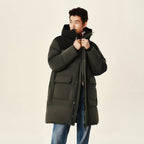 Semir Down Jacket Men 2026 New Waterproof Thick Outerwear Long Length Winter Clothing Couple - Matrix Studios