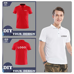 Summer Quick-Drying Polo T Shirt For Men Custom Logo Embroidery Printing Men And Women Golf shirts Personalized Design 2023 New - Matrix-studios.com