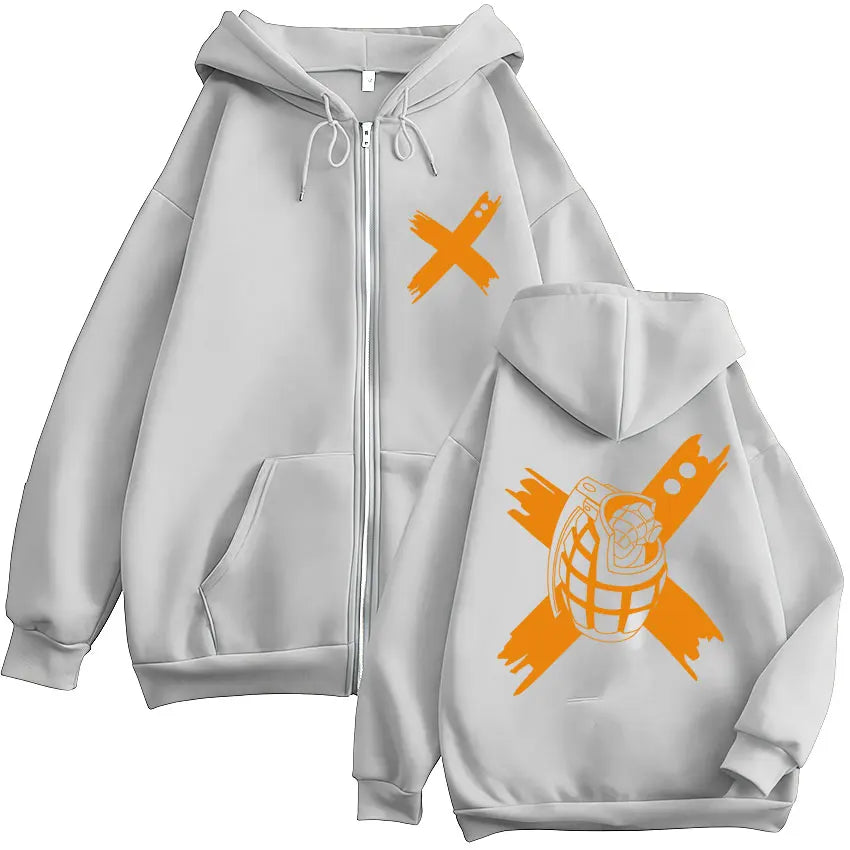 Japan Anime My Hero Academia Zip Up Hoodies Harajuku Fashion Manga Vintage Sweatshirt Men Women Fleece Oversized Tracksuit Coats - Matrix Studios