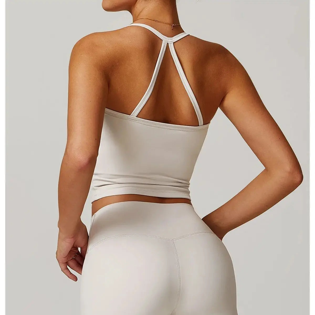 Women's Cross Back Push-Up Yoga Sports Bra Comfortable Gym Tank Top Workout Fitness Vest 'Naked Feeling' Gym Bra Fitness Wear - Matrix Studios