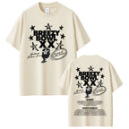 Rapper Chris Brown Breezy Bowl XX Tour 2025 T-shirt Men Women Hip Hop Fashion Pop Music  T Shirts Casual Cotton Vintage T-shirts