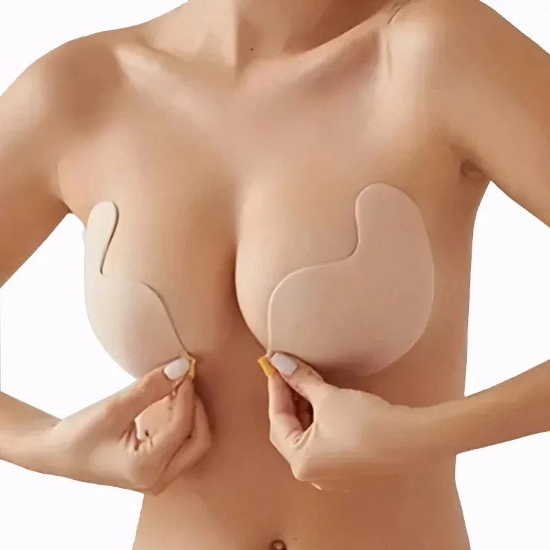 1 Piece Invisible Stick-On Lift Bra, Strapless & Seamless Push Up Anti-convex Bra, Women's Lingerie & Underwear Accessories - Matrix Studios