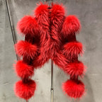 Fur Bomber Ladies New Fashion Jacket Crocdile Sheep Leather With Natural Fur 3573 - Matrix Studios