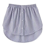 Detachable Underskirt Women Fake Shirt Irregular Skirt Tail Blouse Hem Cotton Extender Fake Hem Mini Skirt Fake Hem 6 Sizes - Matrix-studios.com