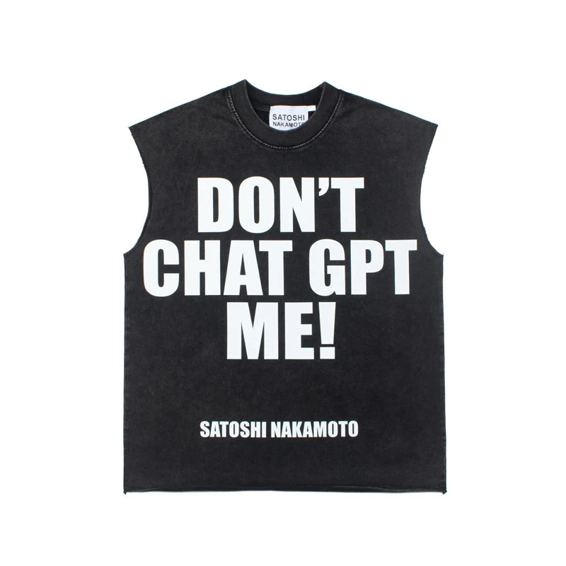 Satoshi T Shirt Print Vintage Washed Oversized Men Cotton Streetwear Loose Short Sleeve Y2K Tee - Matrix-studios.com