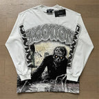 2026 New MIXED EMOTION Long Sleeve T-shirt Men Women High Street Full Print Best Quality Crewneck Hip Hop Oversized Tops - Matrix Studios